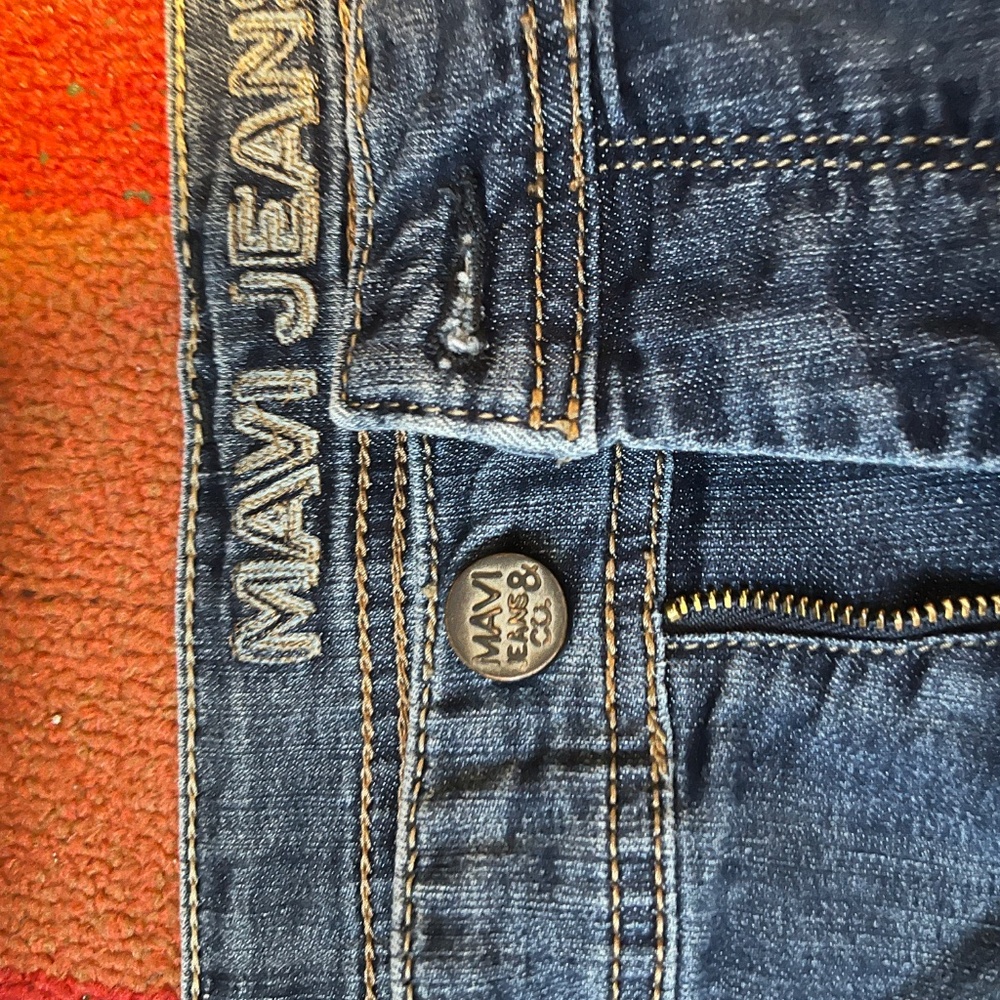 Mavi Men’s MAX Mid-Rise Wide Leg Jeans 40 x 30 - Picture 7 of 9
